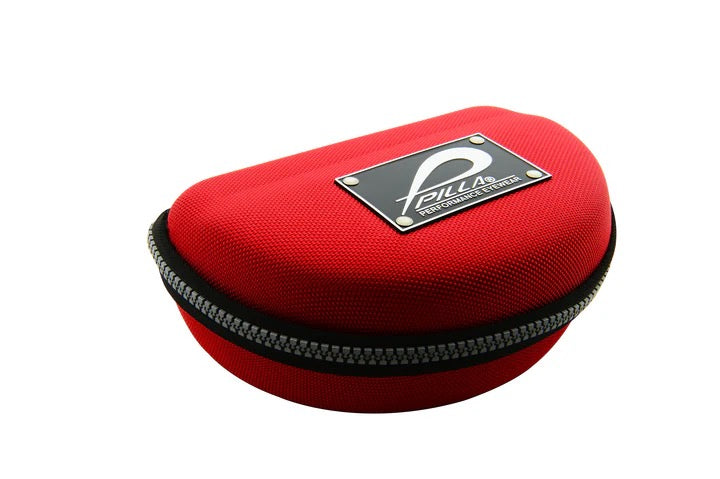 3 lens case - red